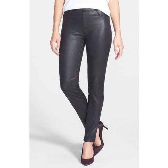 7 For All Mankind Pants - 7 For All Mankind Jen7 Faux Leather Leggings 12